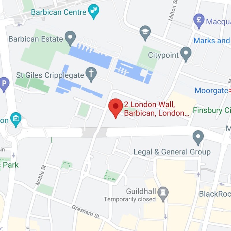 Image of map for London, UK office